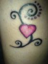 love heart tats art